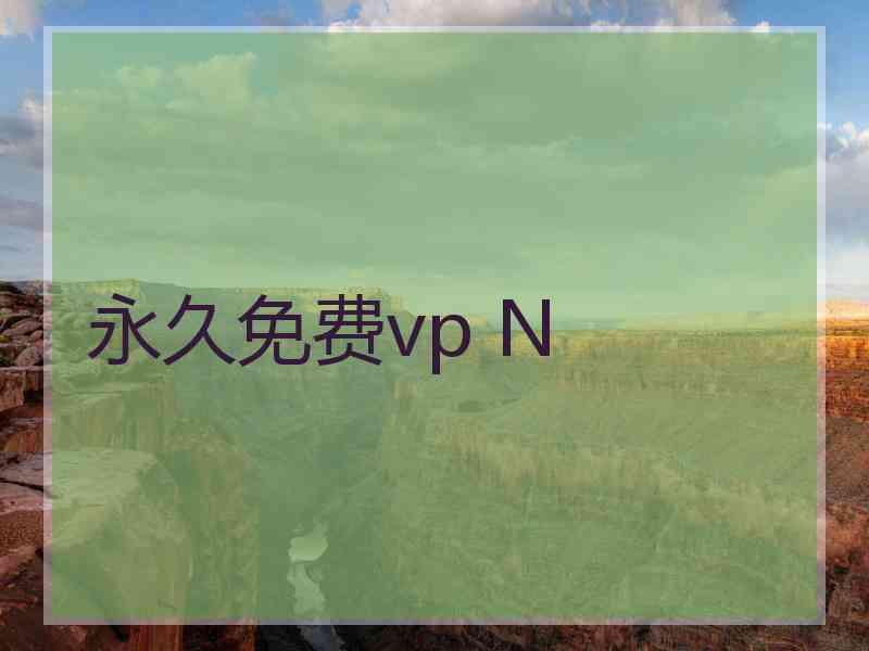 永久免费vp N