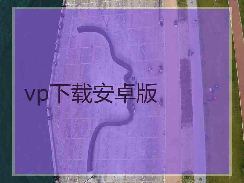 vp下载安卓版